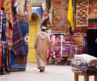 walking in the Medina of Fez