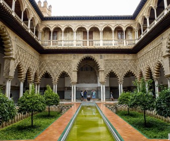 Alcazar in Cordoba Spain