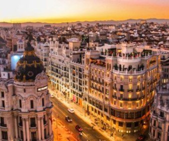 Main Street of Madrid