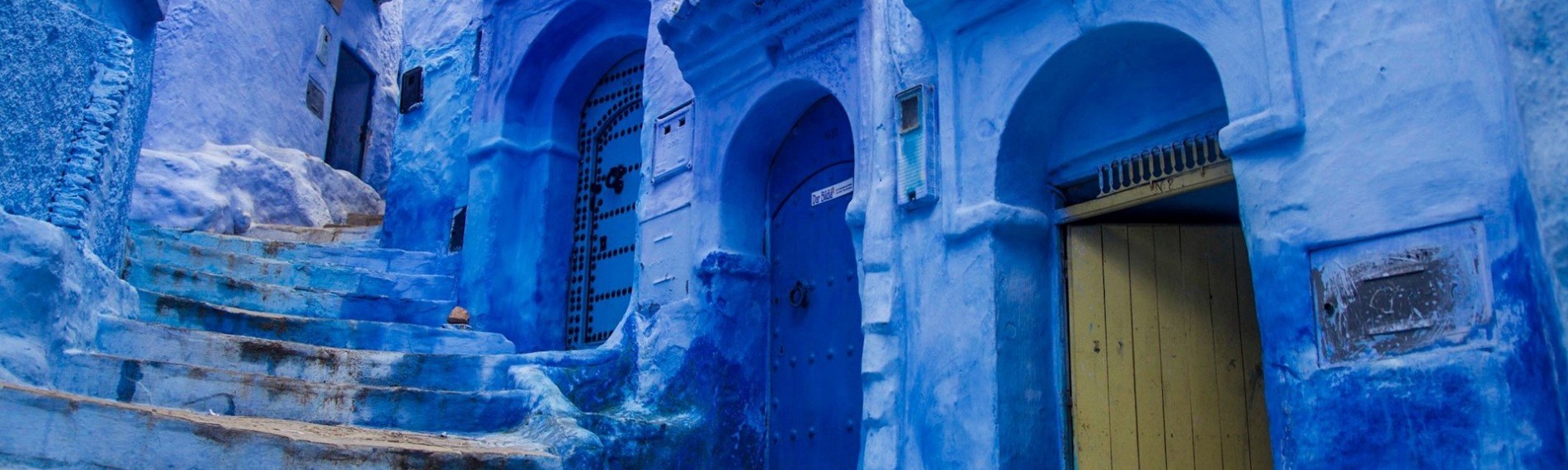 visiting Chefchaouen bleu city 
